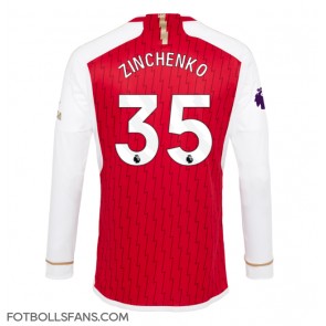 Arsenal Oleksandr Zinchenko #35 Replika Hemmatröja 2023-24 Långärmad